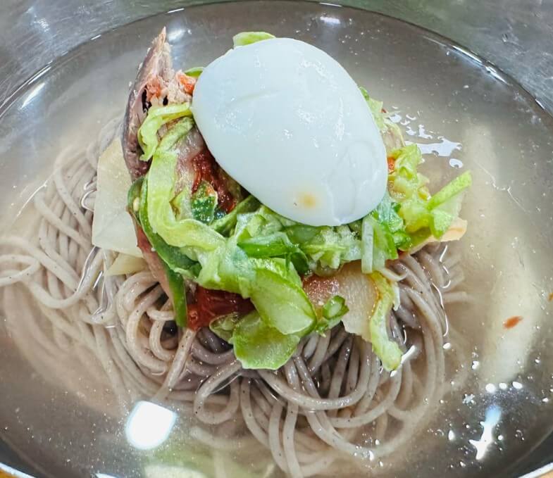 동네한바퀴 동두천 모자의 70년 전통 평양냉면 위치 및 가격 정보 한그릇