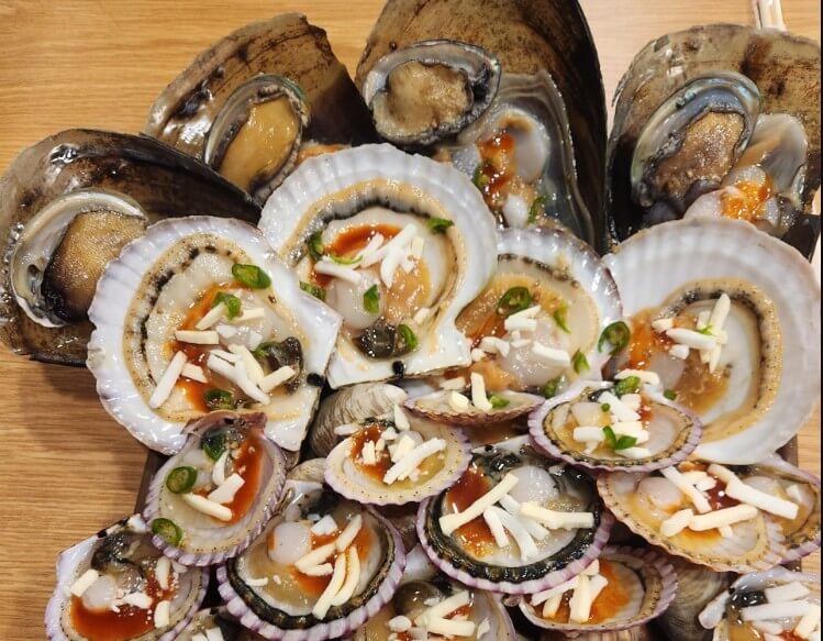 생생정보 조개구이무한리필 1인 24900원 키조개와 가리비