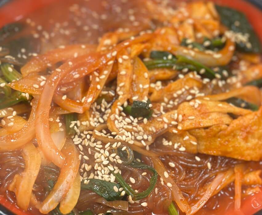 6시내고향 군산공설시장 매운잡채