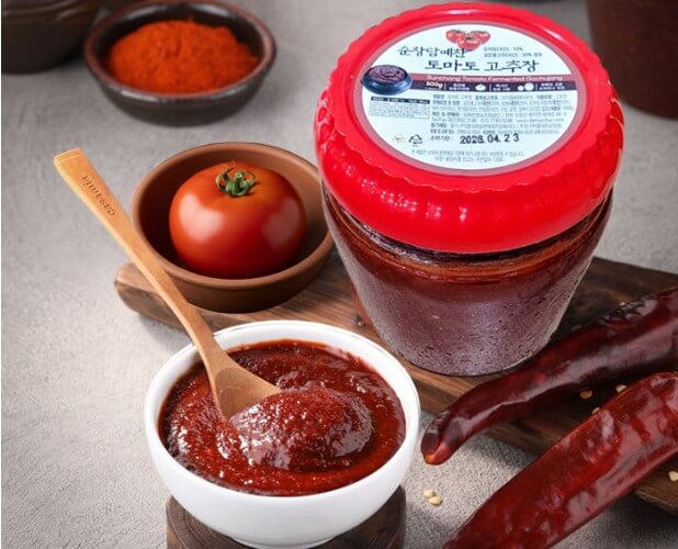 6시내고향 순창 토마토고추장 들깻잎고추장