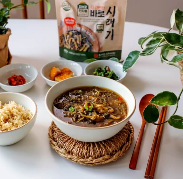 6시내고향 양구 시래기로 끓인 된장국