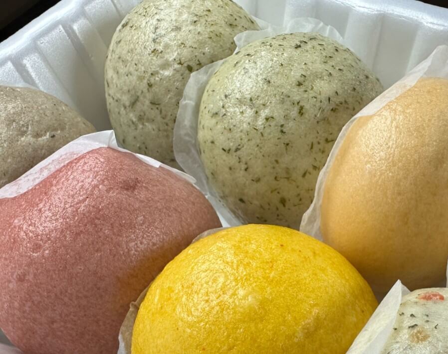 6시내고향 영월서부시장 곤드레찐빵 포장된 모습