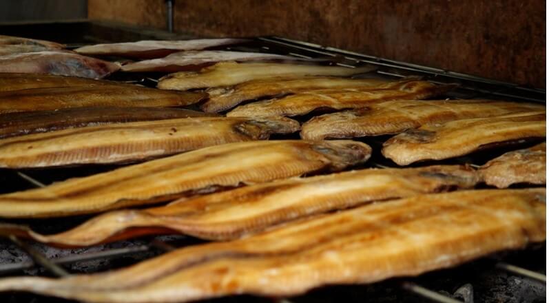 극한직업 고흥전통시장 숯불생선구이식당 생선구이