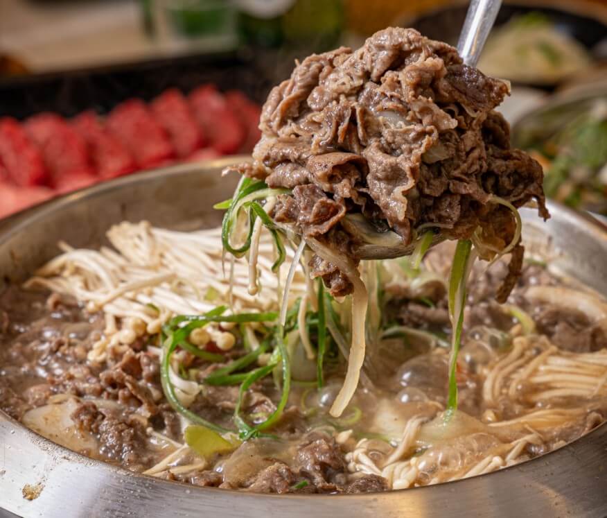 생생정보 가격파괴why 한우불고기전골 무한리필 1인 14000원