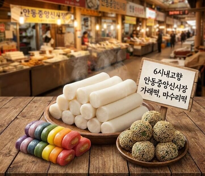 6시내고향 안동중앙신시장 가래떡 썸네일