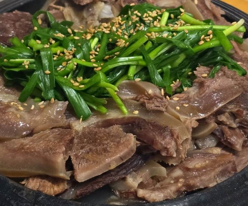 6시내고향 홍성 소머리수육