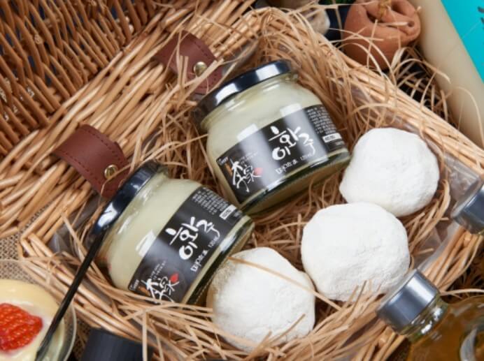 동네한바퀴 양주 이화주 떠먹는 막걸리