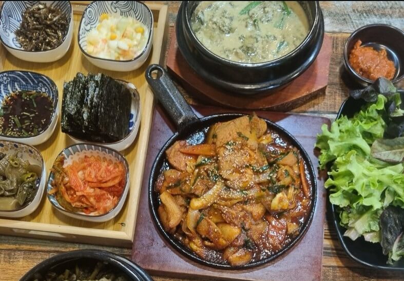 모닝와이드 연잎밥정식