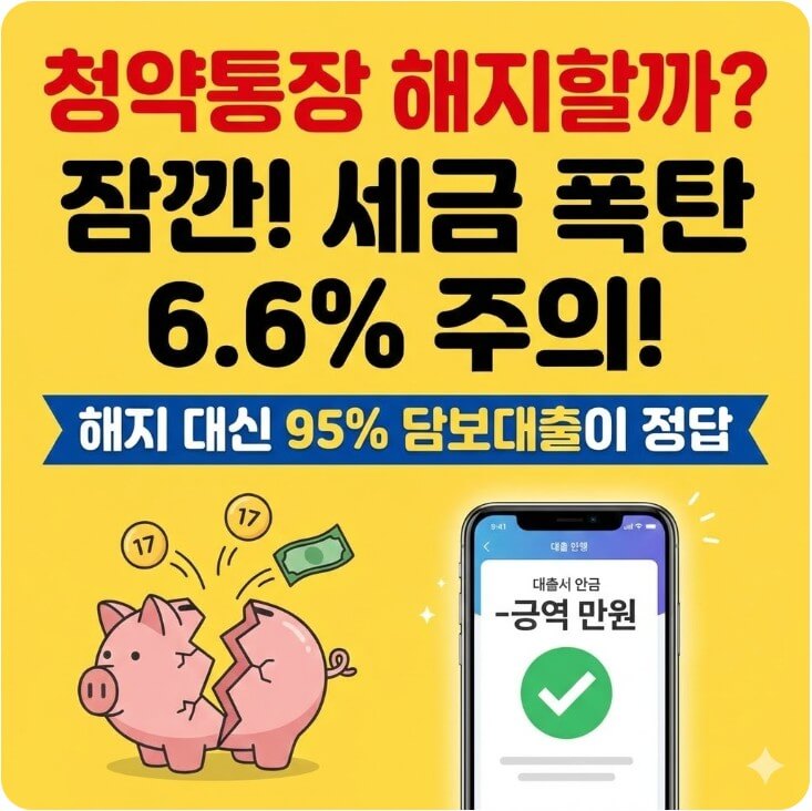 청약통장 해지 썸네일