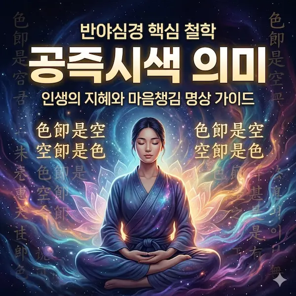 공즉시색 의미 썸네일