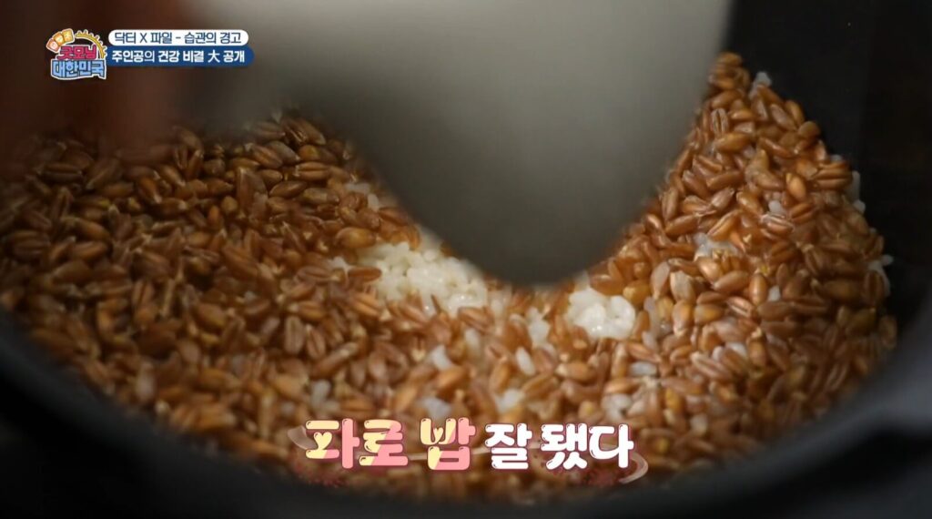 굿모닝대한민국 파로를 밥솥을 이용해 밥짓기