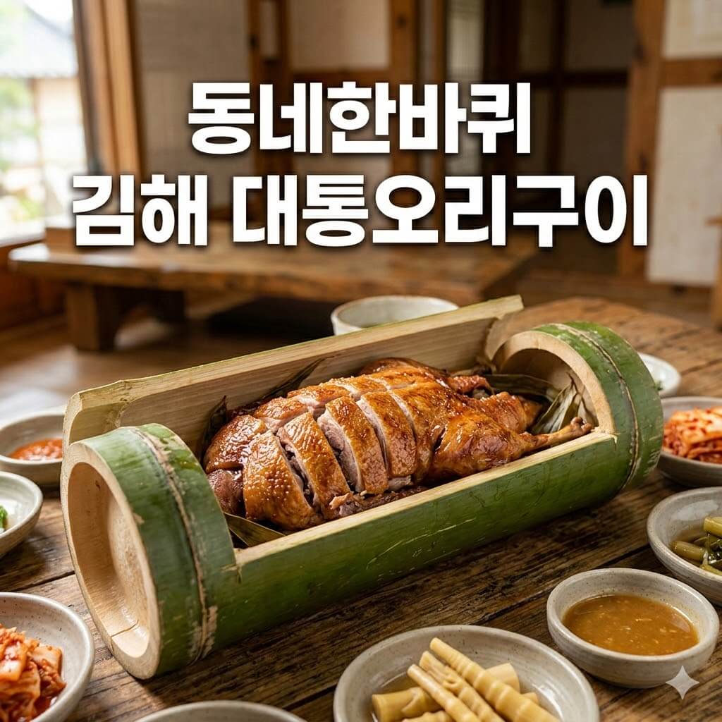 동네한바퀴 김해 대통오리구이 썸네일