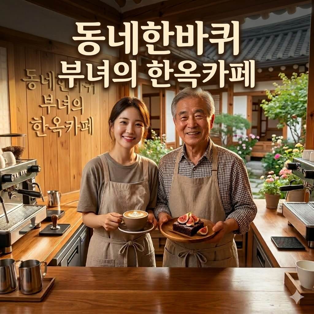 동네한바퀴 부녀의 한옥카페 썸네일