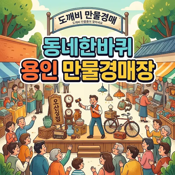 동네한바퀴 용인 만물경매장 썸네일
