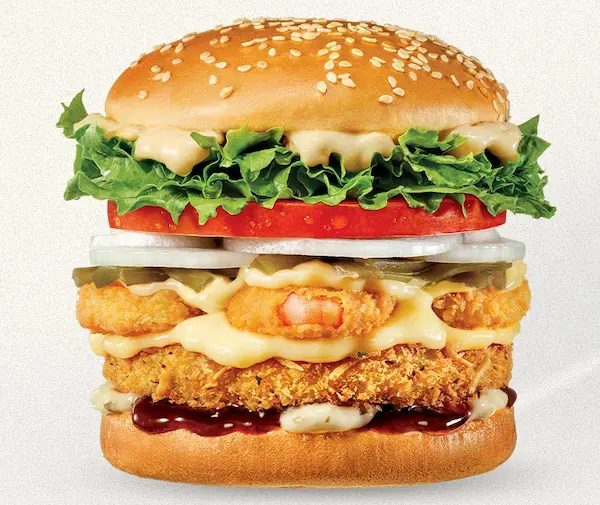 맘스터치 후덕죽 통새우버거