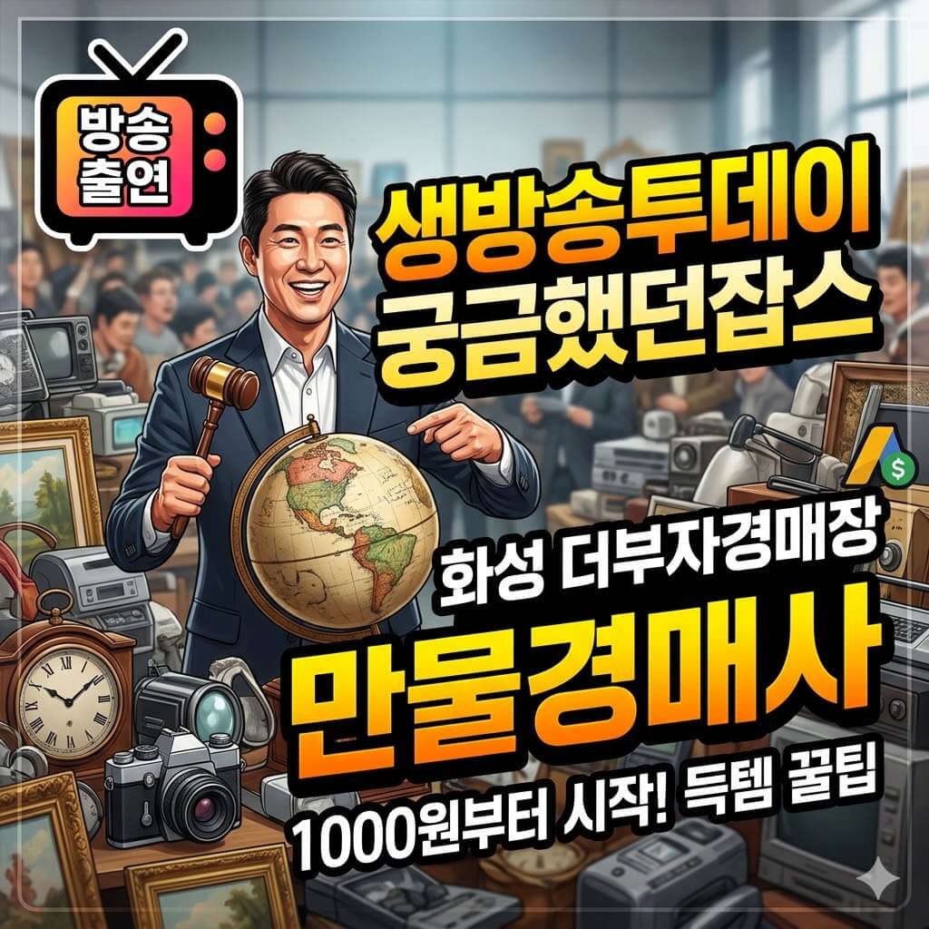 생방송투데이 궁금했던잡스 만물경매사 썸네일