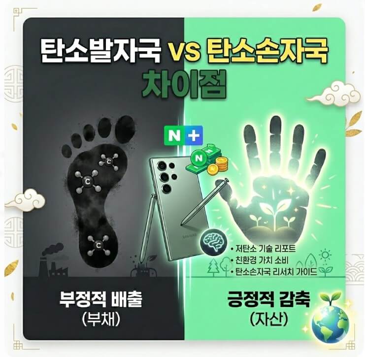 탄소발자국 탄소손자국 차이점 썸네일