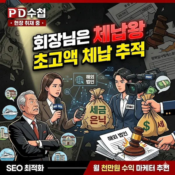 PD수첩 회장님은 체납왕 썸네일