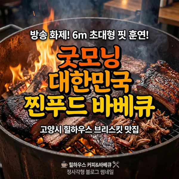 굿모닝 대한민국 찐푸드 바베큐 썸네일