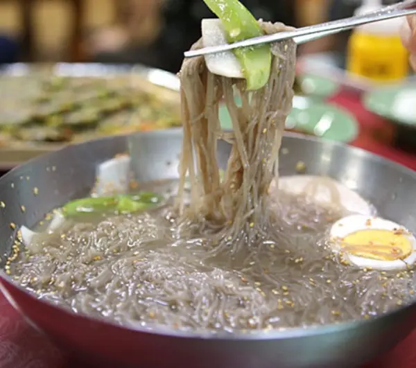 굿모닝대한민국 면생면사 33년 전통 냉면