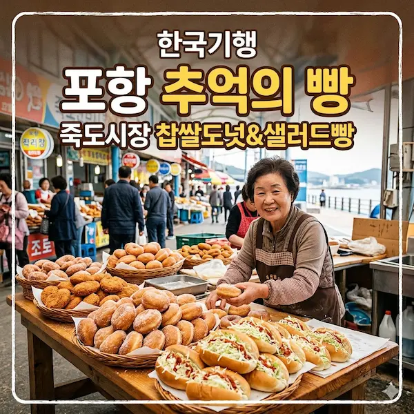 극한직업 포항 추억의 빵 썸네일