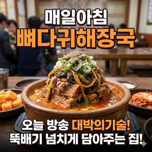 매일아침 뼈다귀해장국 썸네일