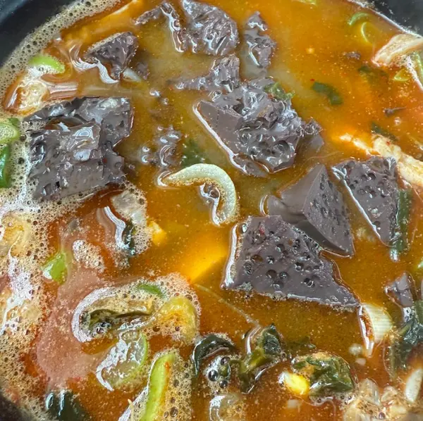 매일아침 선지해장국