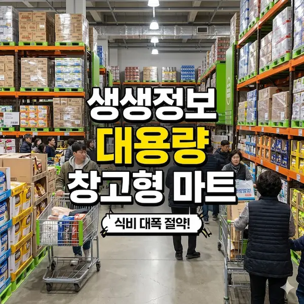 생생정보 대용량 창고형 마트