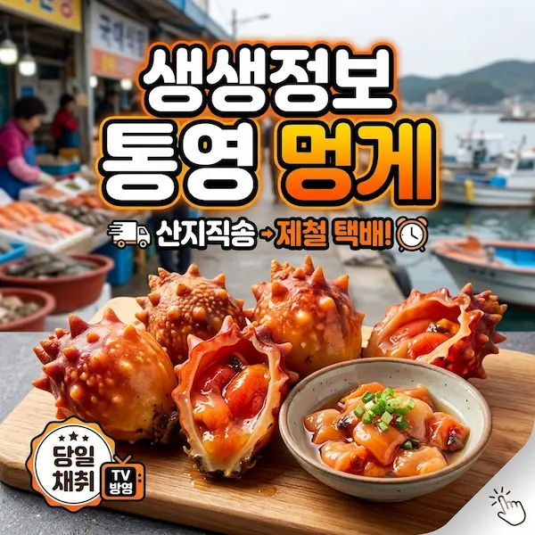 생생정보 통영 멍게 썸네일