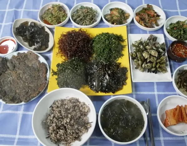 한국기행 울엄마를 소개합니다 경남 통영 해초밥상 해초비빔밥