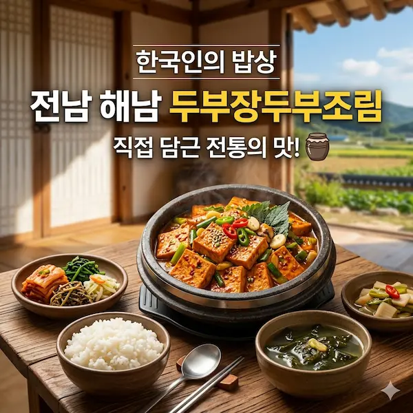 한국인의 밥상 전남 해남 두부장두부조림 썸네일