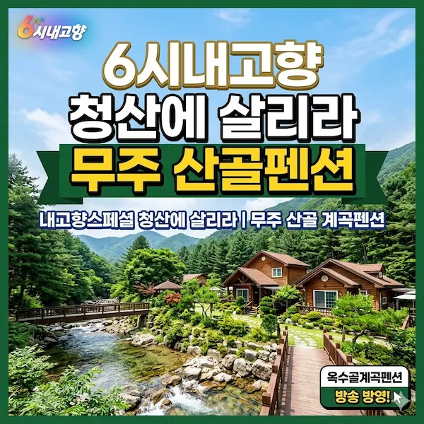 6시내고향 청산에 살리라 무주 산골펜션