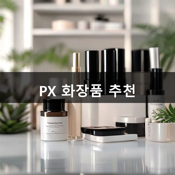 PX 화장품 추천 관련 대표 이미지