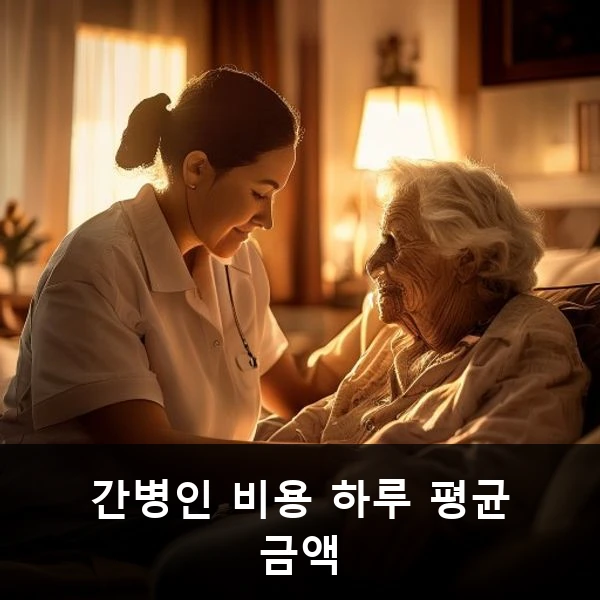간병인 비용 하루 평균 금액 관련 대표 이미지