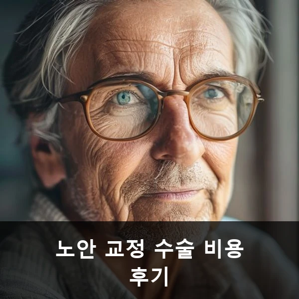 노안 교정 수술 비용 후기 관련 대표 이미지