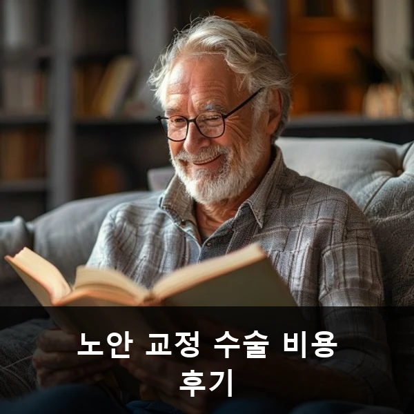 노안 교정 수술 비용 후기 관련 대표 이미지