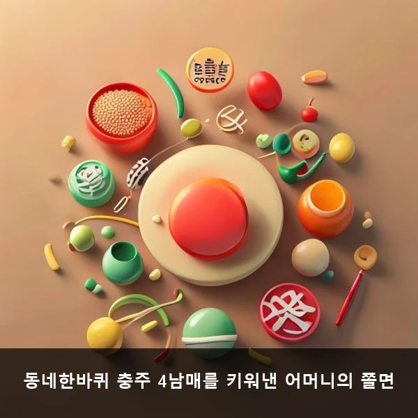동네한바퀴 충주 4남매를 키워낸 어머니의 쫄면 관련 정보