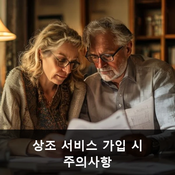 상조 서비스 가입 시 주의사항 관련 대표 이미지