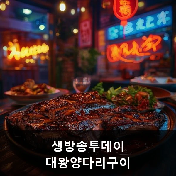 생방송투데이 대왕양다리구이 관련 대표 이미지