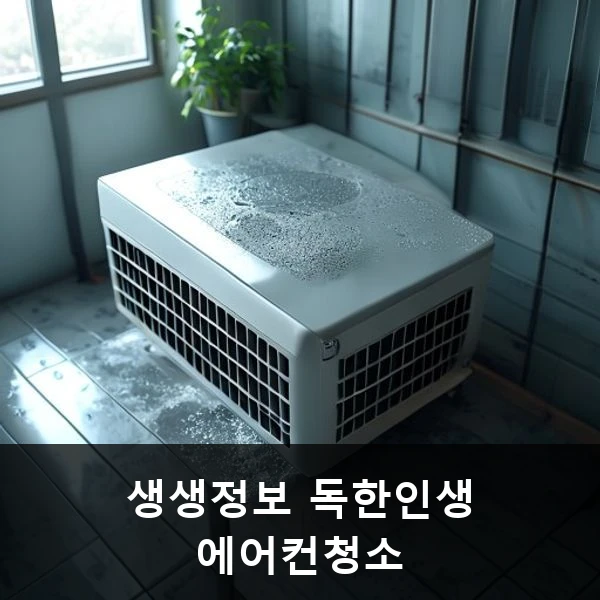 생생정보 독한인생 에어컨청소 관련 대표 이미지
