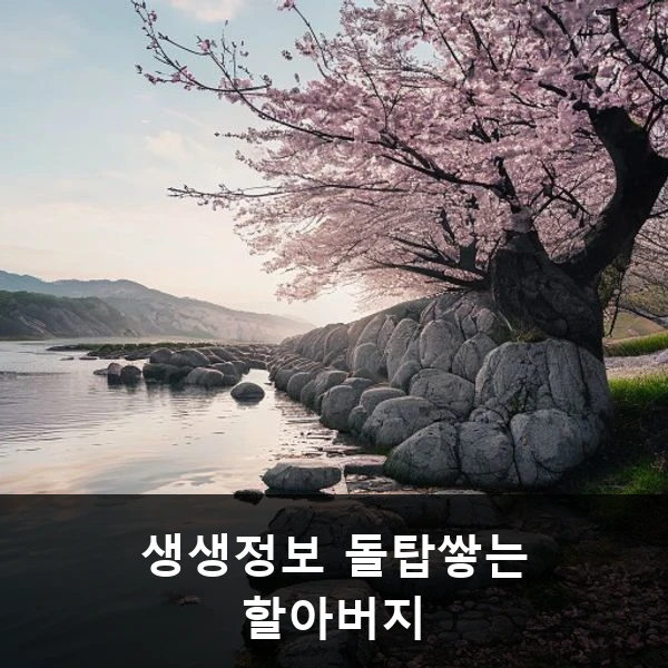 생생정보 돌탑쌓는 할아버지