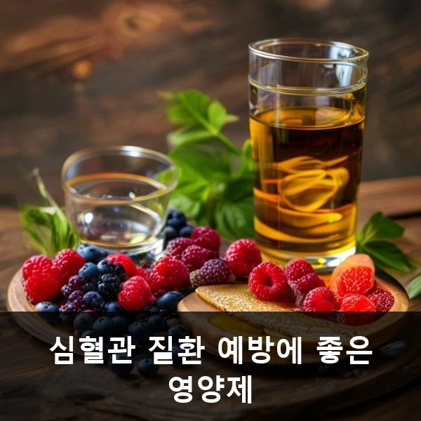 심혈관 질환 예방에 좋은 영양제 관련 대표 이미지