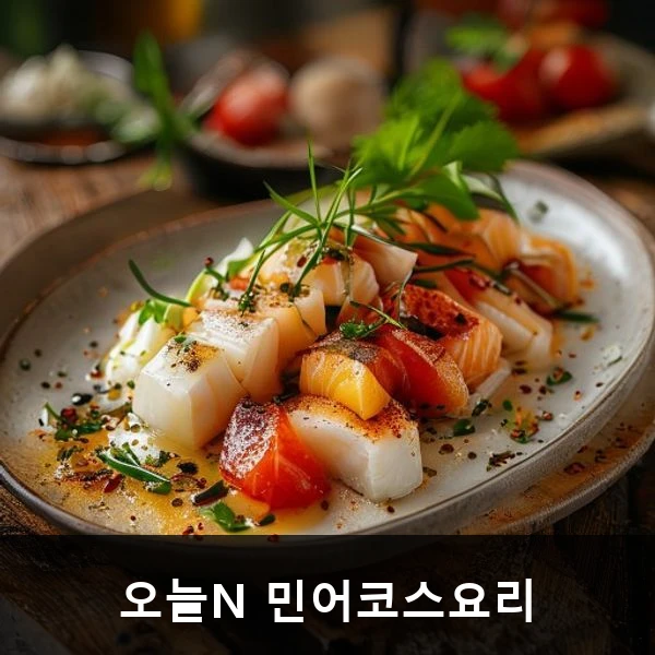 오늘N 민어코스요리 관련 대표 이미지