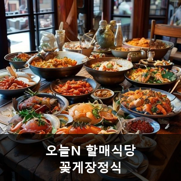 오늘N 할매식당 꽃게장정식 관련 대표 이미지
