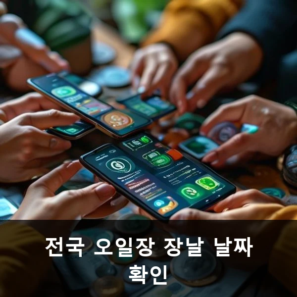 전국 오일장 장날 날짜 확인 관련 대표 이미지