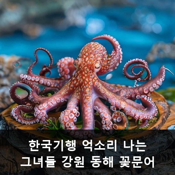 한국기행 억소리 나는 그녀들 강원 동해 꽃문어 관련 대표 이미지