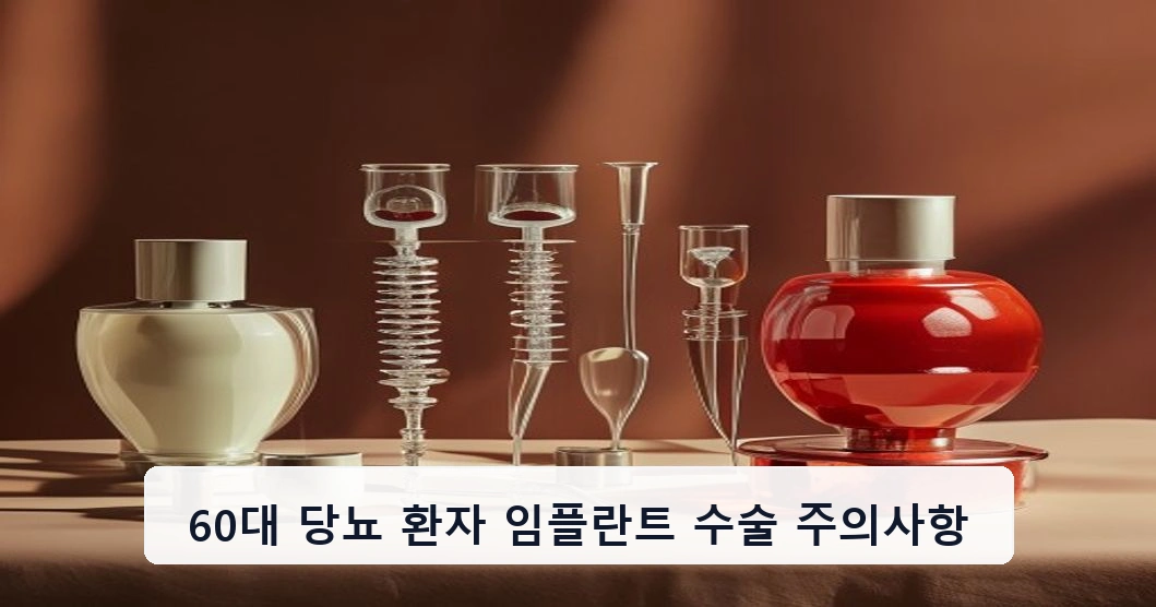60대 당뇨 환자 임플란트 수술 주의사항
