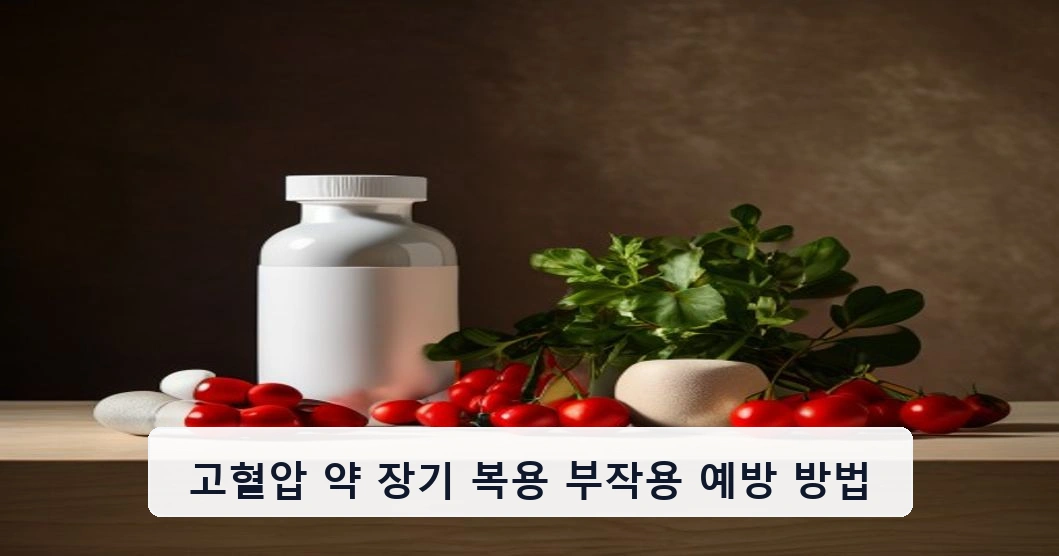 고혈압 약 장기 복용 부작용 예방 방법