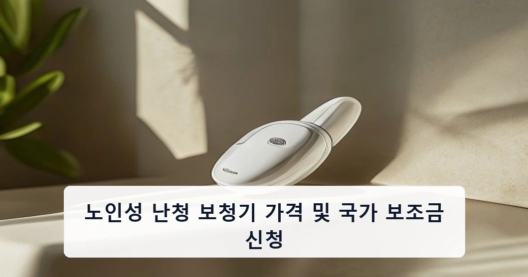 노인성 난청 보청기 가격 및 국가 보조금 신청