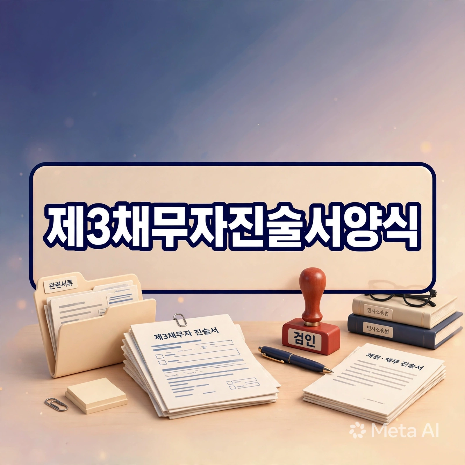 제3채무자진술서양식